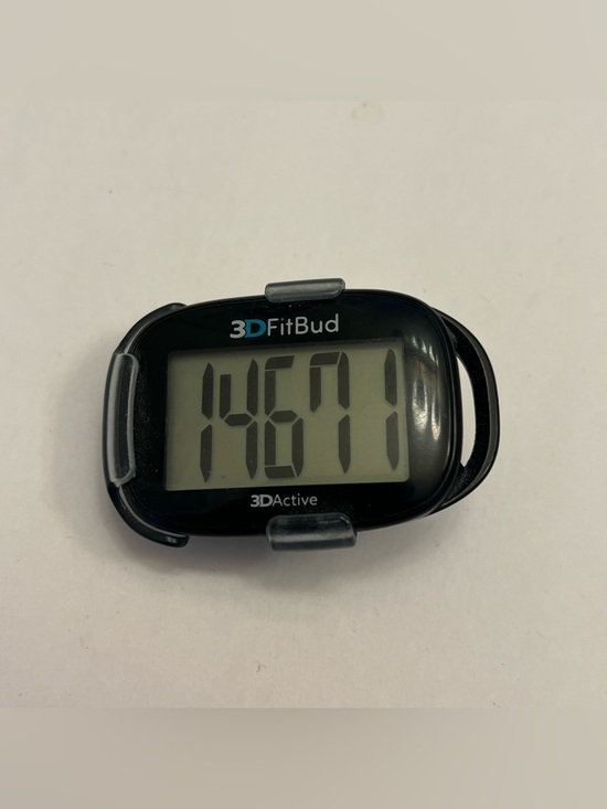 3D Fit Other - 3DFitBud Simple Step Counter Walking 3D Pedometer with Clip and Lanyard A420S